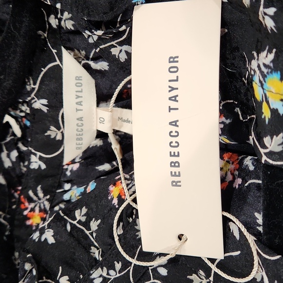 Rebecca Taylor SL Vine Jumpsuit - Size 10 - Picture 12 of 14